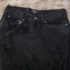 Banana Republic black corduroy pant. W33 L34 great condition. 100% cotton